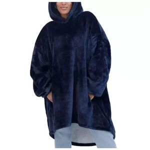 The Wayy Big Plush Oversized Hoodie Lined Over-Sized Hooide, Unisex One Size